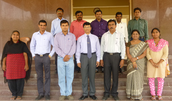 Faculties with Director and Librarian